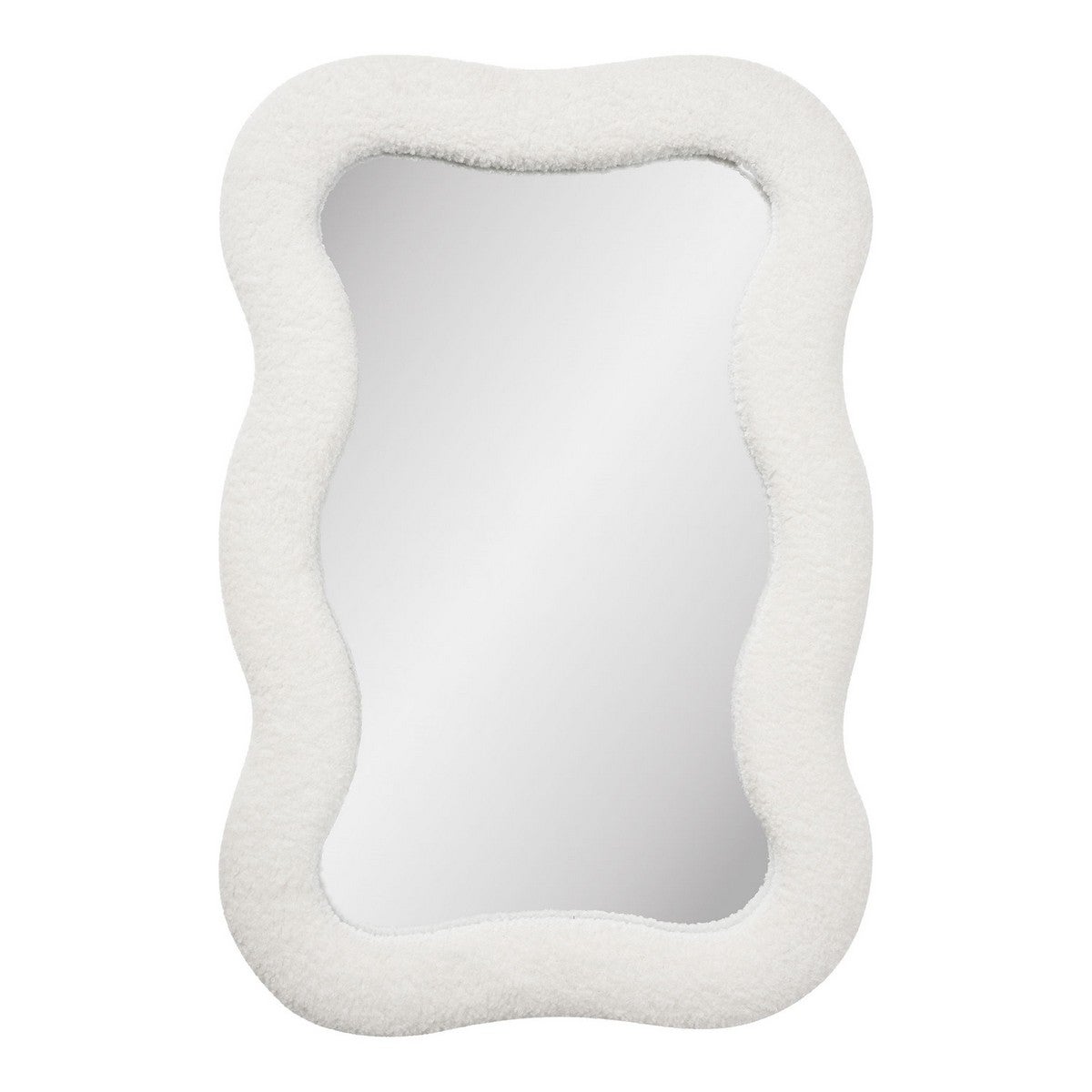 Lustro w Ramie Bosaro, Szkło, Biały, Seven Design