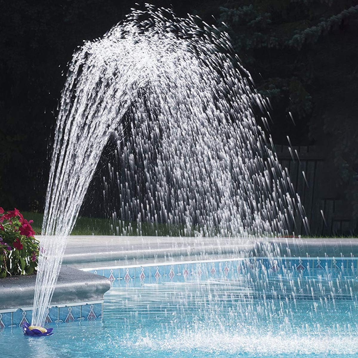 Accessoires de piscine pour piscine – Arroseurs d'eau amusants, arroseur pour eau de piscine froide pour jets de retour de piscine filetés de 3,8 cm - 4
