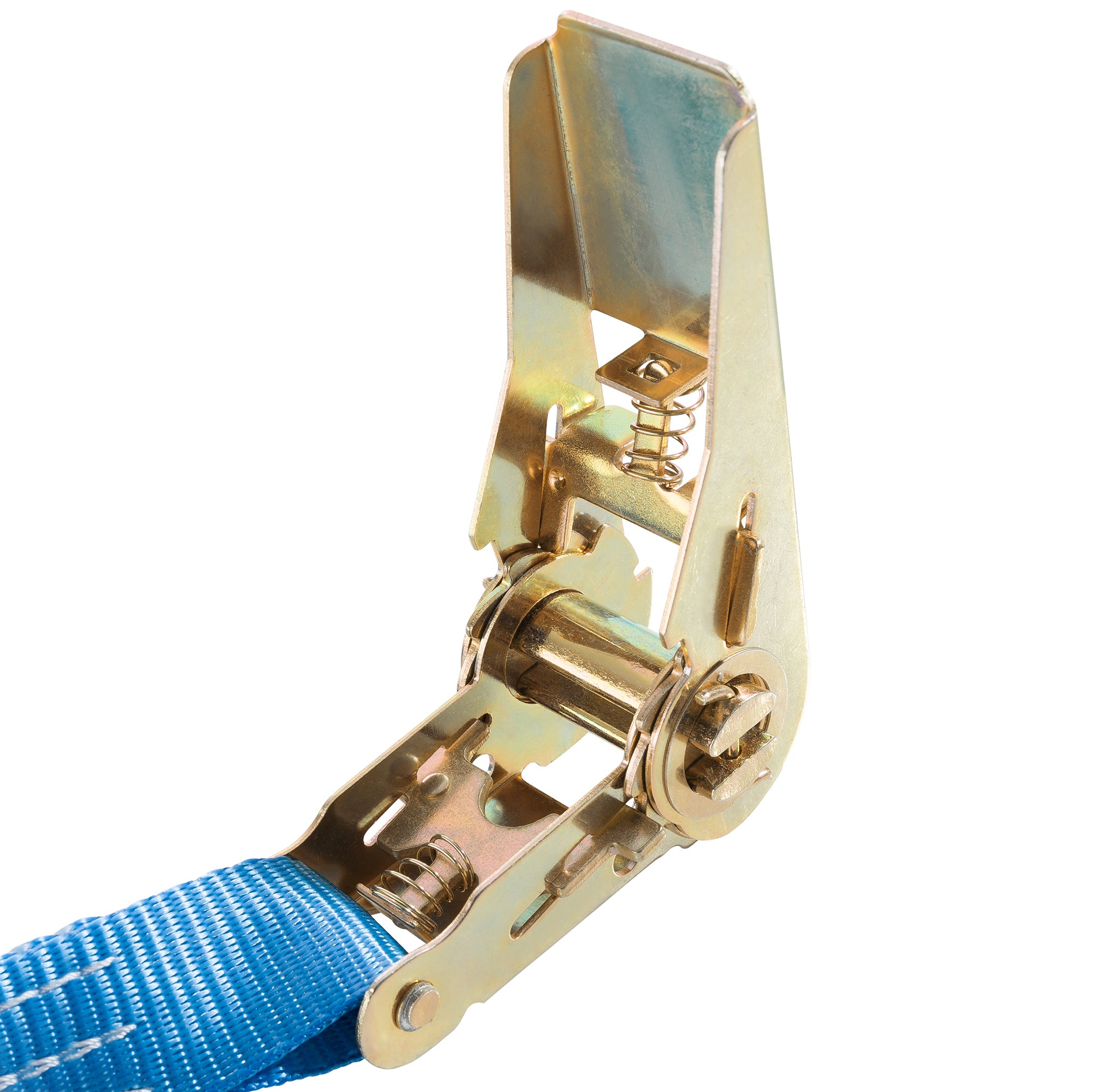 AREBOS 4 x Sangle d'Arrimage Sangle d'Arrimage Sangle à Cliquet Sangles pour Transport Moto 4m x 25mm 800 daN en une Partie - 5