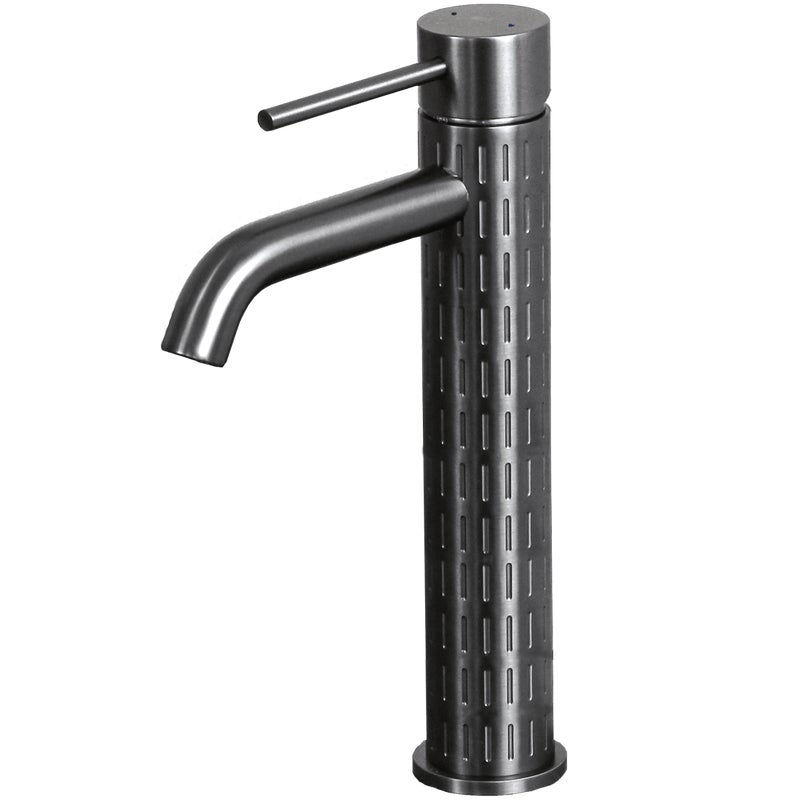 Architek bateria miedziana umywalkowa wysoka metaliczny szary