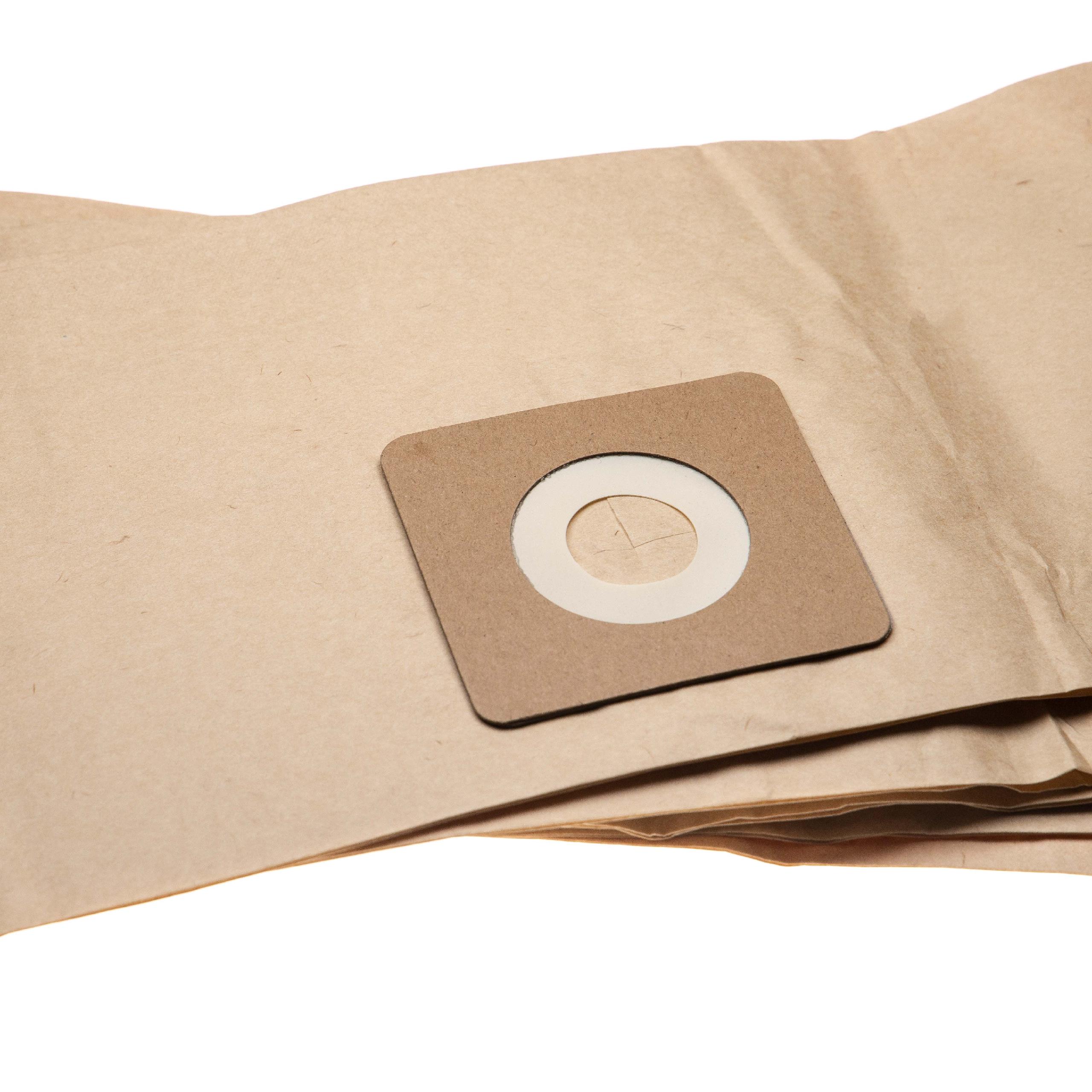 Vhbw 10 Sacchetti Per Aspirapolvere Compatibili Con Thomas Inox 1520 Plus – Sacchi In Carta Marrone 63,3x22 Cm – Sostituiscono 201 E 787101
