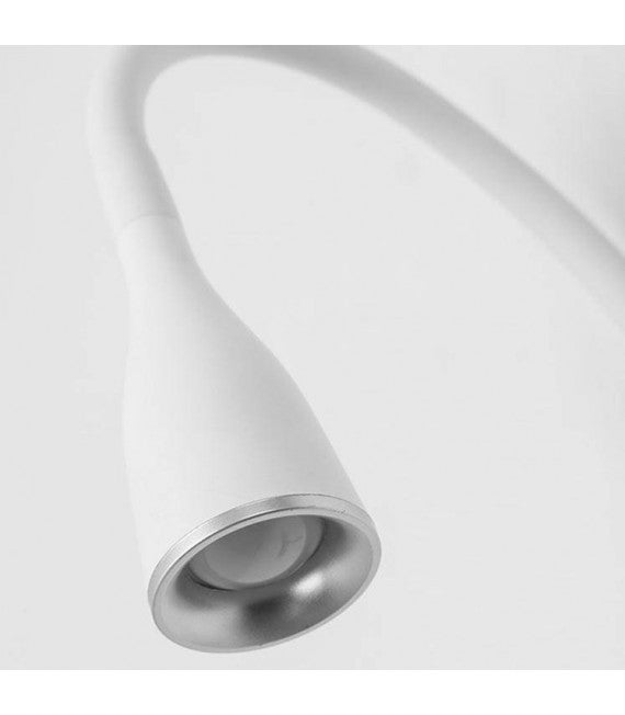 Forlight Crobat - Lampada da lettura a parete a LED bianca 450lm 3000K - 3