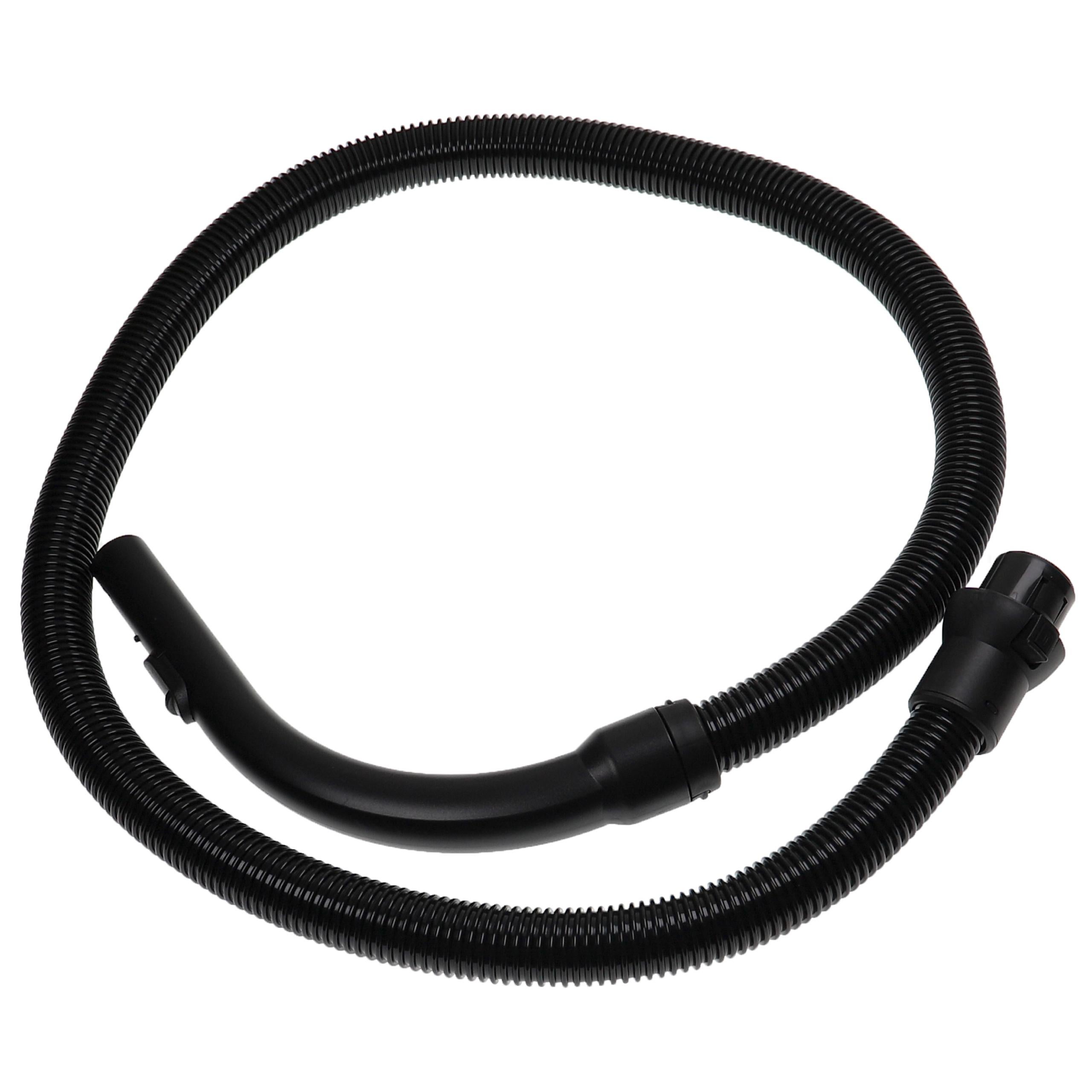 vhbw Tuyau flexible compatible avec Miele Venezia, WHITE, XTRA POWER, YELLOW, Turbo Team aspirateurs - 1,8 m + poignée - 4