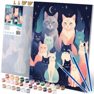 Ravensburger – Peinture Par Numéros Adulte – 18x24 Cm – Cherry – Kit Complet – Activité Détente Et Créative