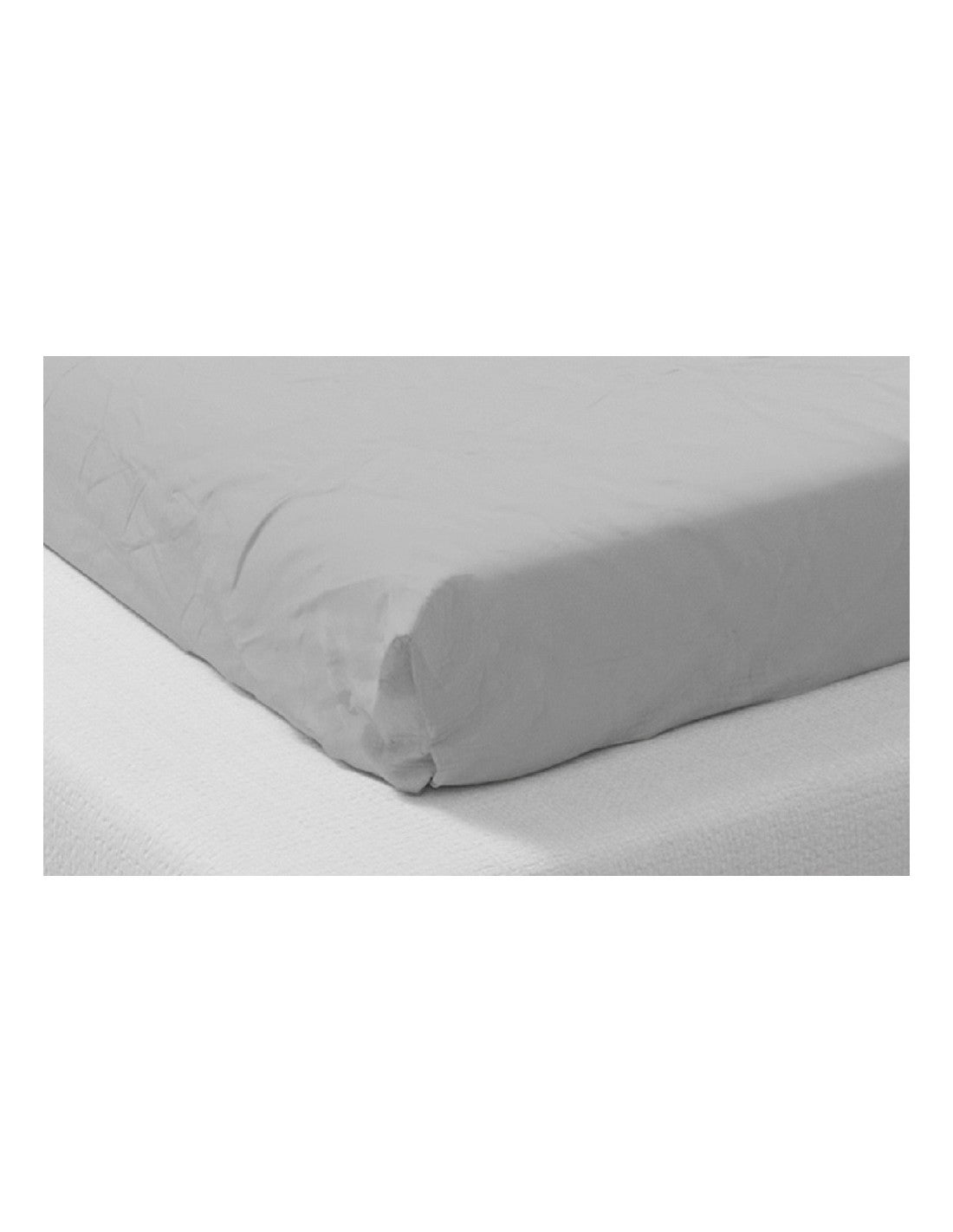 Drap housse microfibre 90 x 190 - Gris - Côté Déco - 4