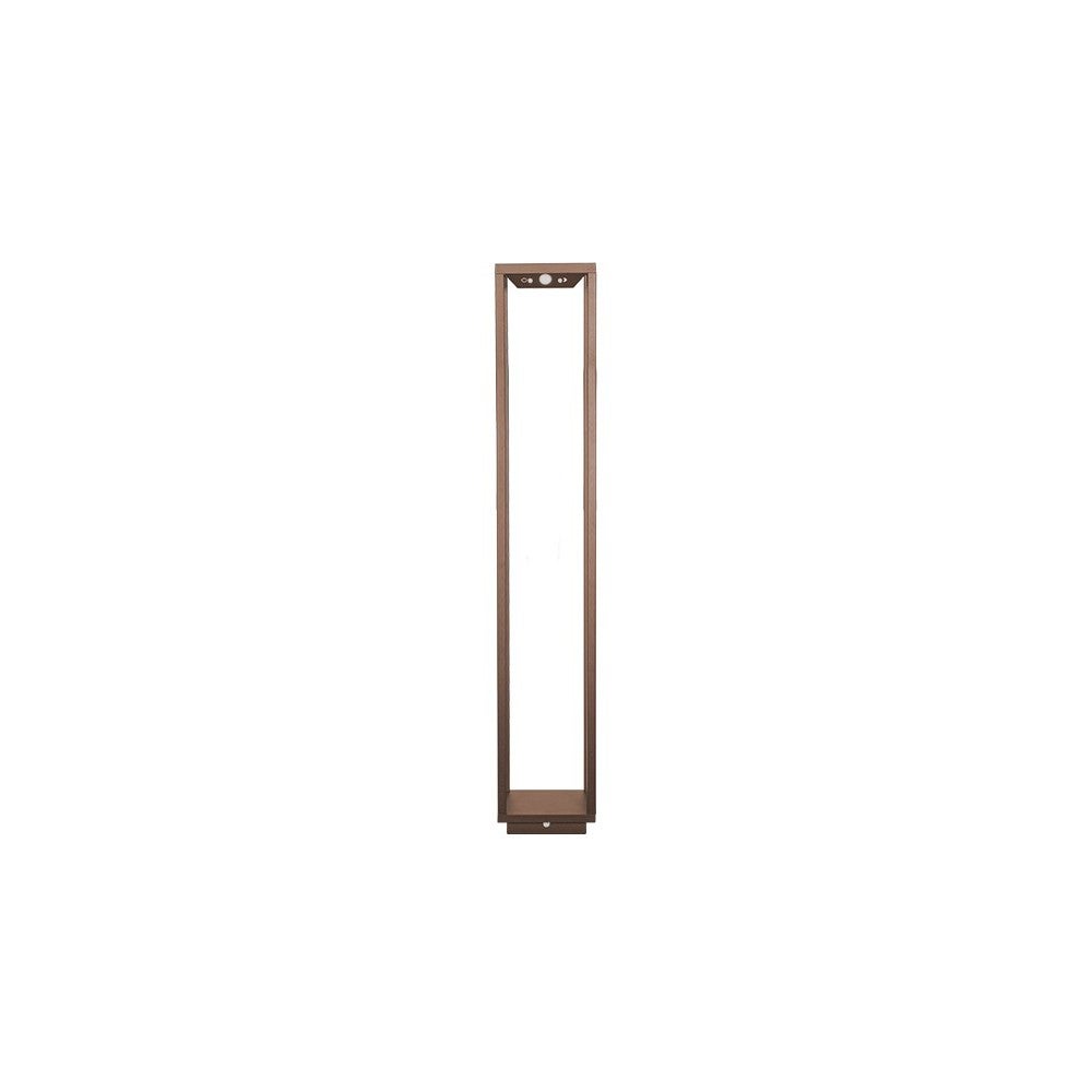 Latarnia domowa LED Corten Solar 100 cm, 2,2 W, zasilana bateryjnie, IP54, szafran