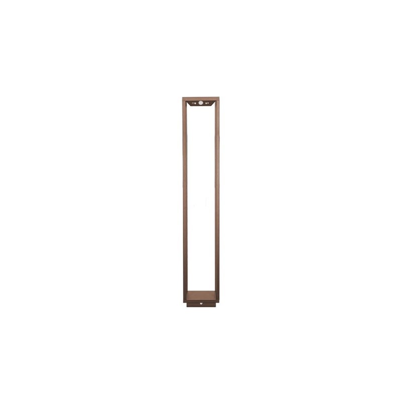 Latarnia domowa LED Corten Solar 100 cm, 2,2 W, zasilana bateryjnie, IP54, szafran