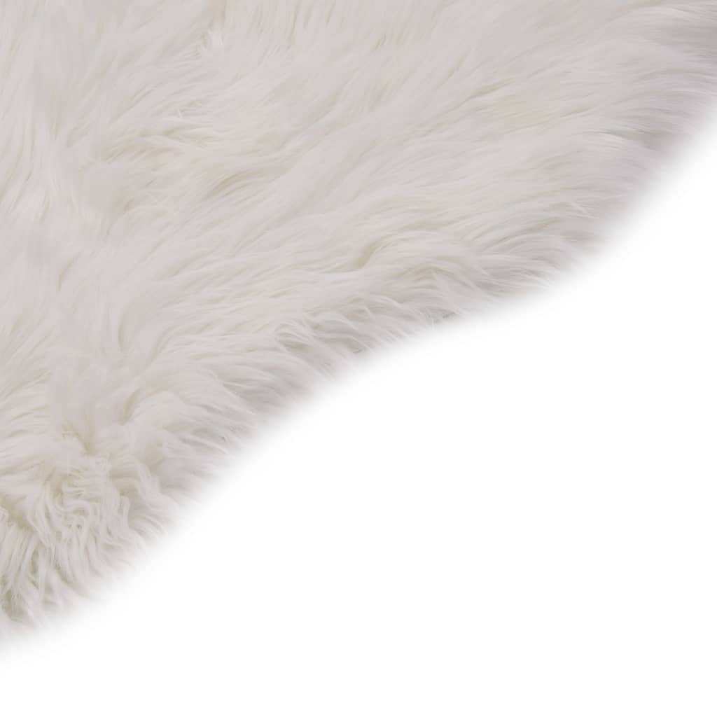 peau de mouton heidi vert foncé 85x60cm
