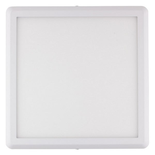 Plafonnier LED Métal Carré Design Blanc 24W Métal 300x300 mm , 6000K Blanc froid, Aluminium, IP20, 1900lm - 8