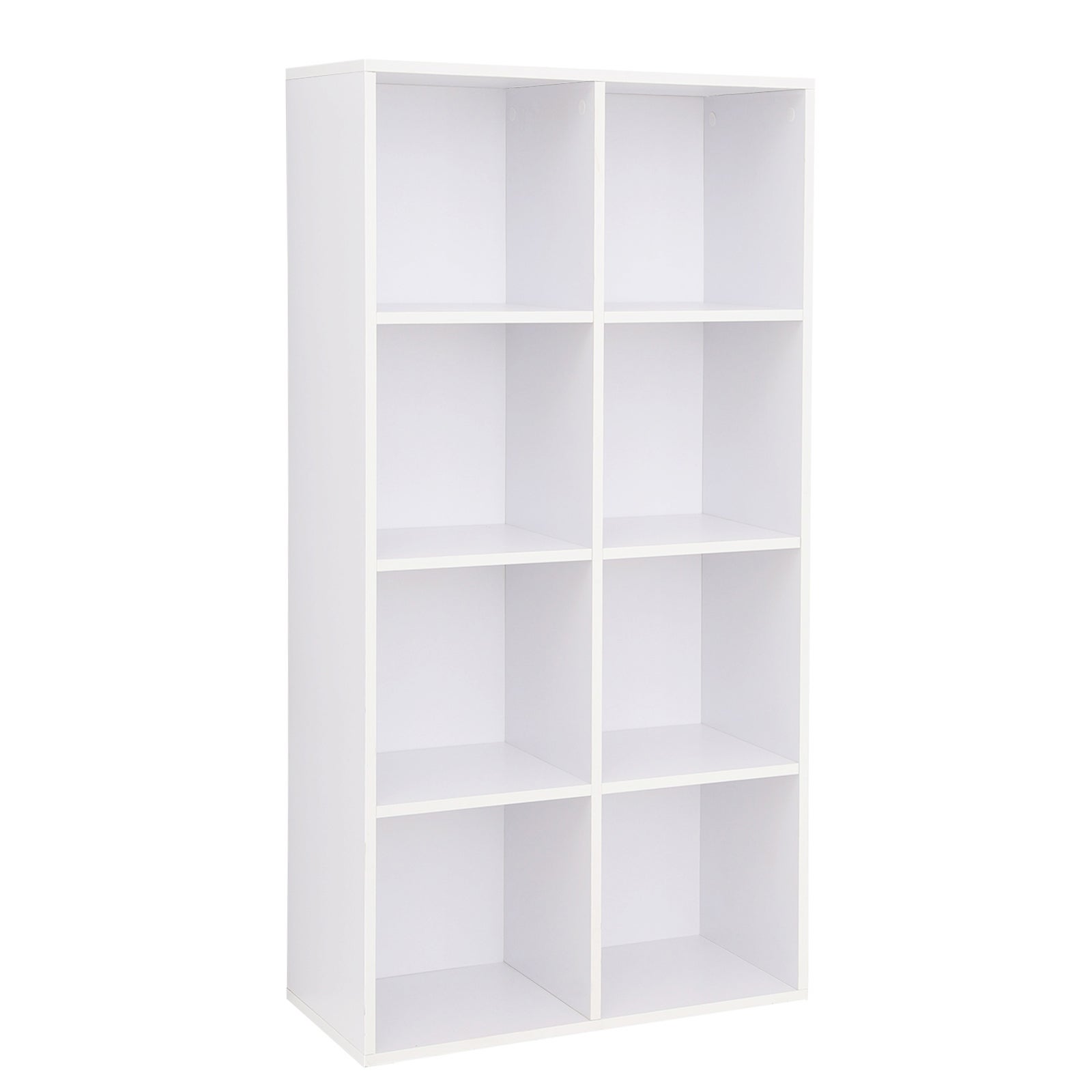 Vasagle Bianco Librería Estantería Compartimentos Expositor Para Oficina, - Imagen 3