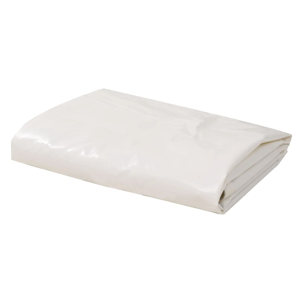 Bâche de protection 650 g/m2 3x4 m blanche - COMFORTXL - 2