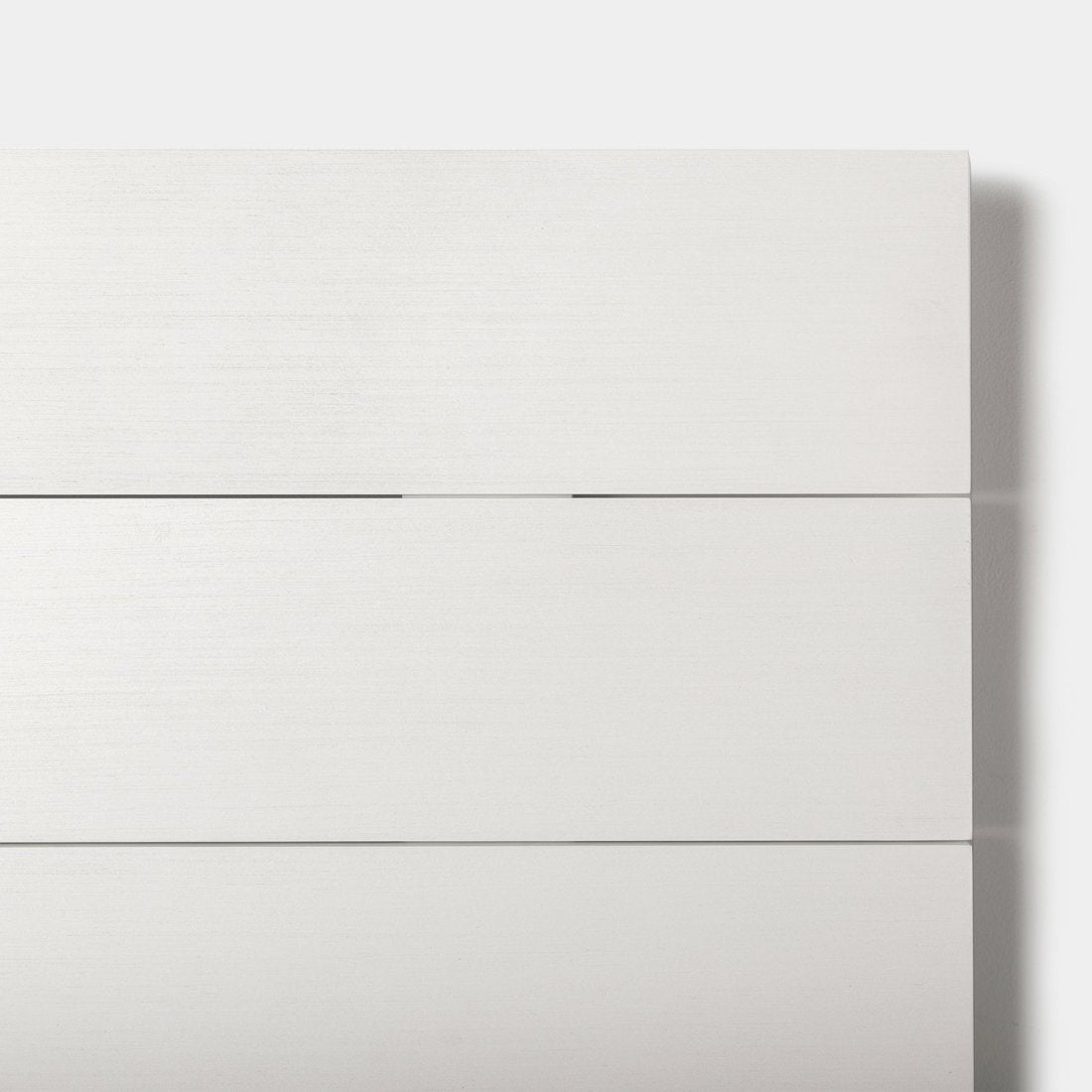 Cabecero doble efecto madera blanco 162x80 cm - 7