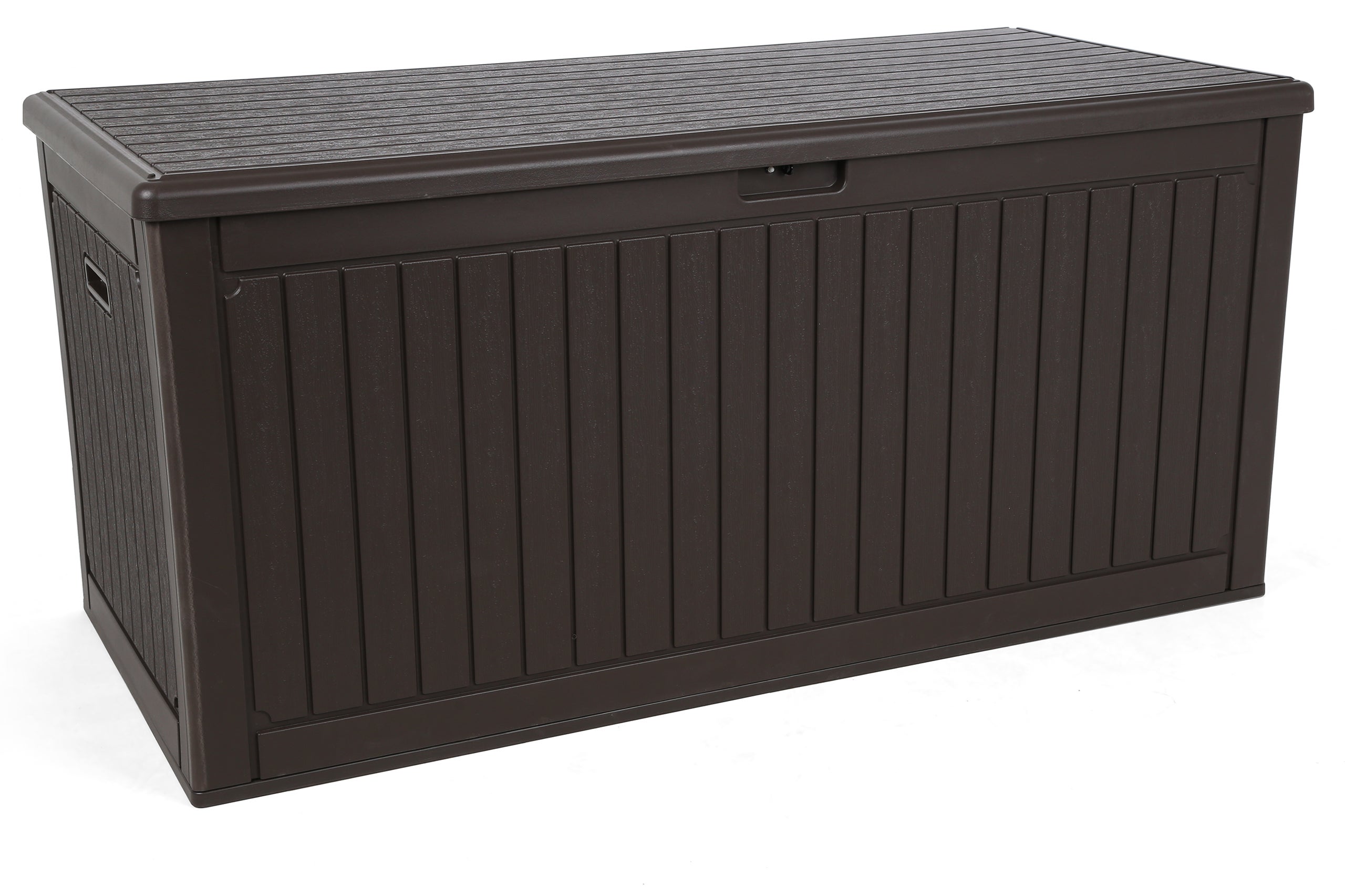 Skrzynia ogrodowa wzmocniona Orebro 984 l Brown