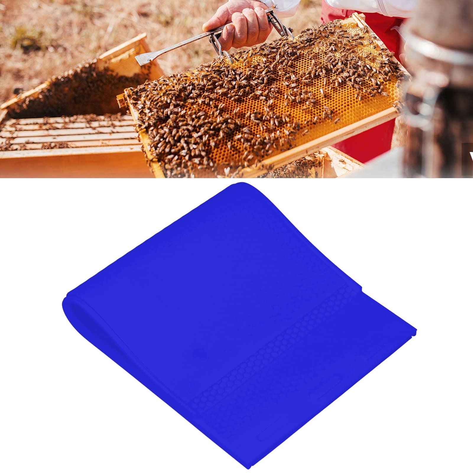 Stampi per Fogli di Cera D'api in Silicone da 2 Pezzi, Stampi per Pressa per Fondotinta in Cera D'api, Stampi per Fogli di Cera D'api in Silicone da 5,4 Mm, Stampi per