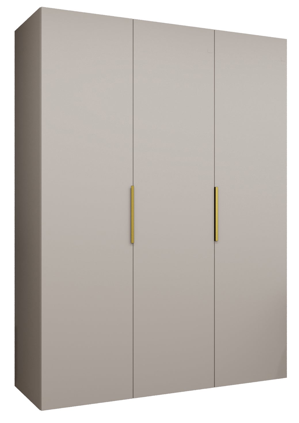 Szafa uchylna otwierana Marbella 1 150 x 52 x 202 cm kaszmir + u. złoty Abiks Meble