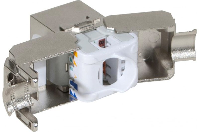 Embase ethernet rj45 cat6 blindé blindé CONECTICPLUS - 3