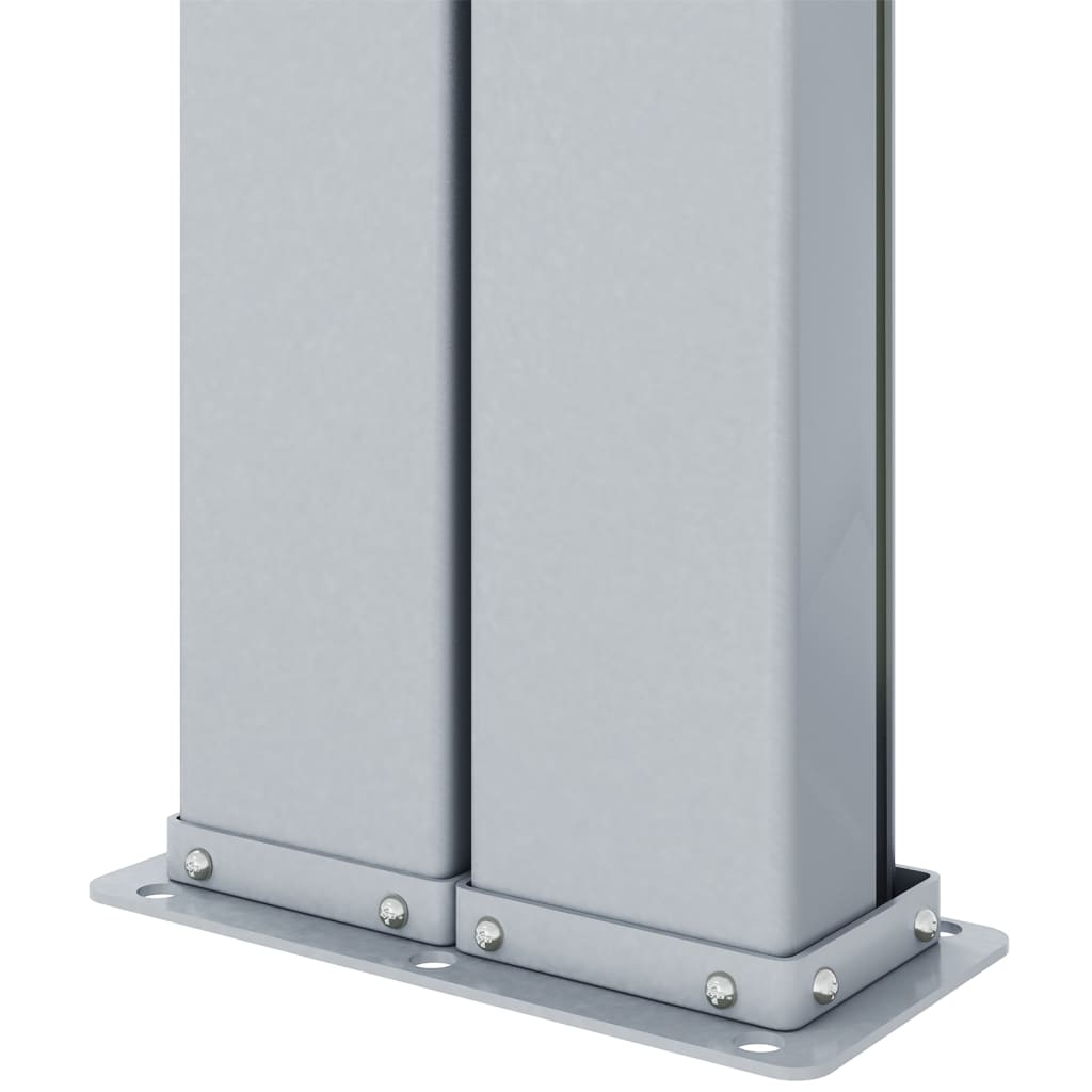 Maison Exclusive - Tenda da Sole Laterale Retrattile Blu 220x1200 cm - 6