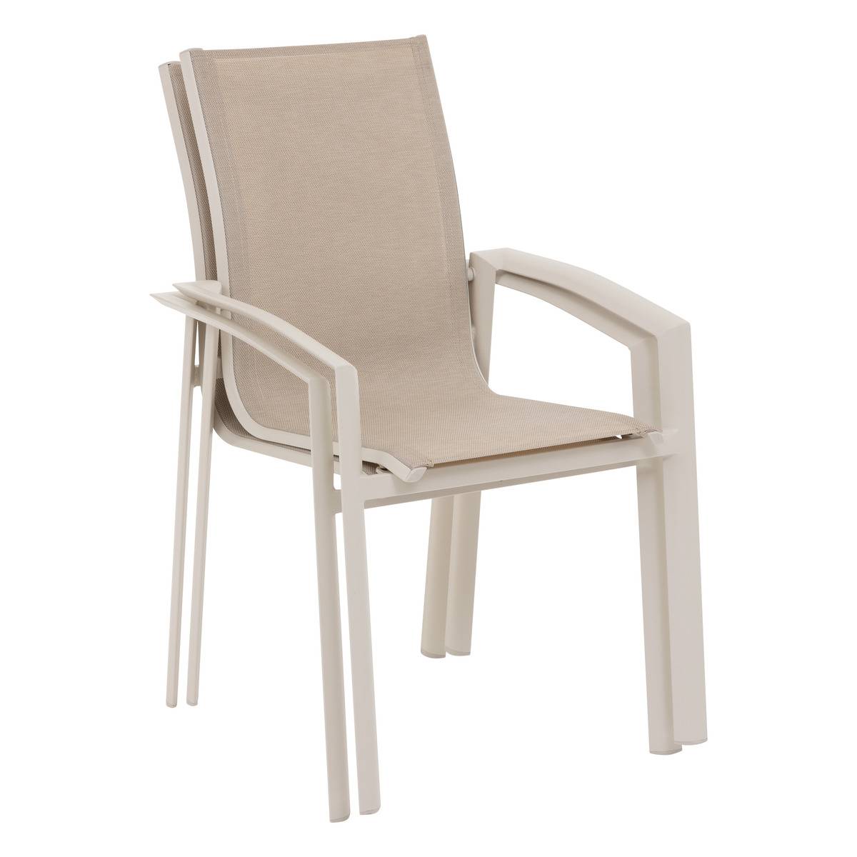 Fauteuil de jardin empilable 