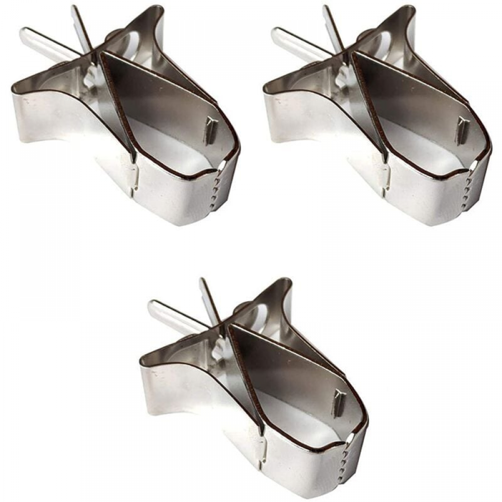 Karmnik dla ptaków dla papug, 3 szt. ze stali nierdzewnej, pojemnik na owoce, karmnik dla ptaków do klatki dla ptaków, karmnik dla małych zwierząt