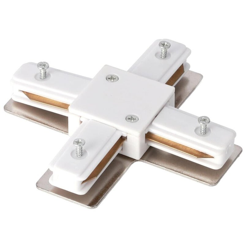 Łącznik X do szyny Edo Seva X Connector White, biały EDO SOLUTIONS