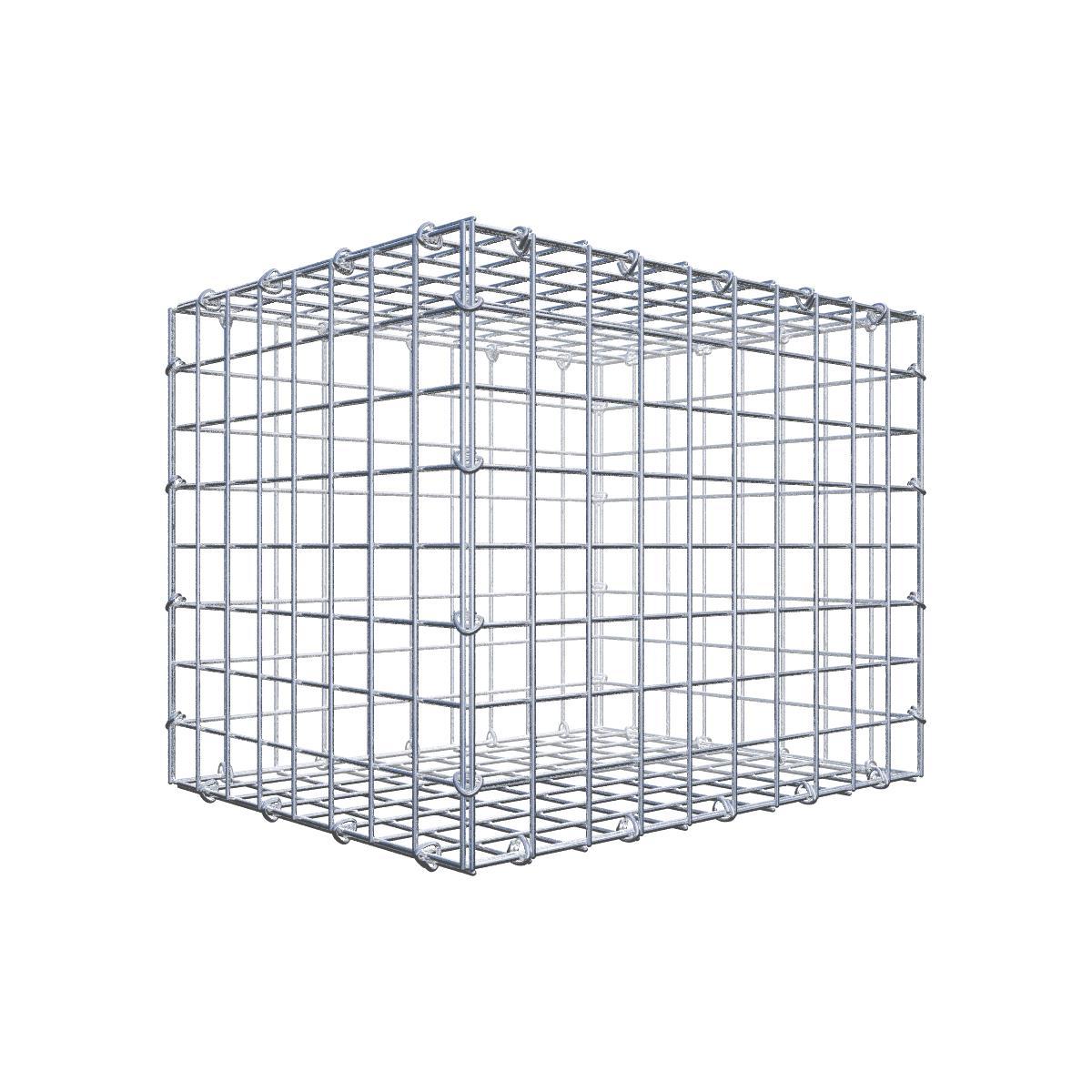 Gabion 50 cm x 40 cm x 40 cm (dł. x wys. x gł.), rozmiar oczka 5 cm x 5 cm, pierścień C