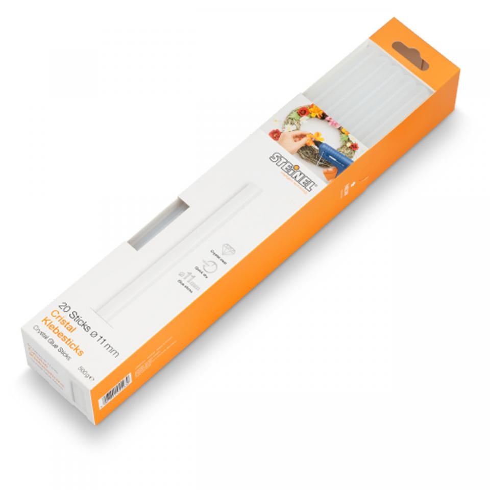 Kleje w sztyfcie Steinel CRISTAL, długość 250 mm - 48419