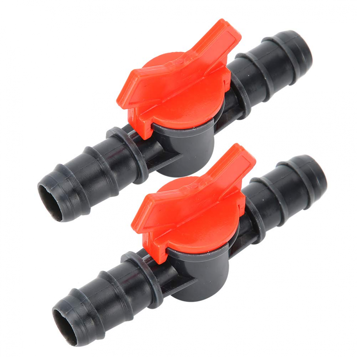 2 peças válvula reguladora de fluxo de água do tanque de peixes controlador de fluxo de água conector de t - 4