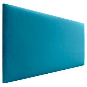 DHOME Testiera In De Tessuto Aqualine Liscio 150x50cm Letti 150 Turchese 88781489