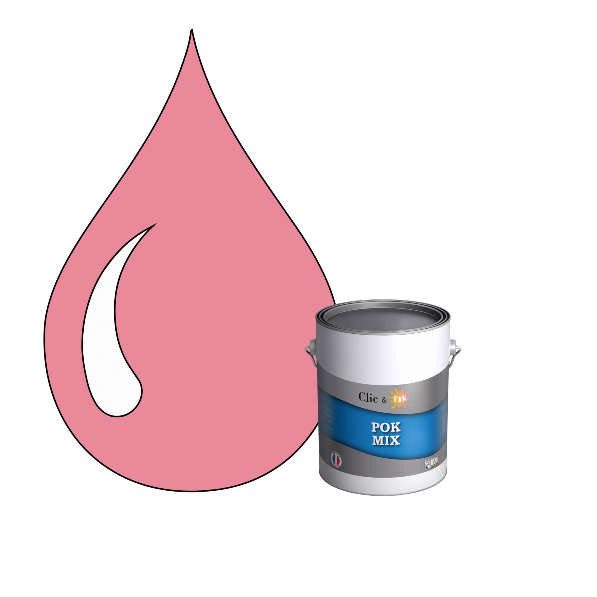 Peinture d'Accroche et Finition 2 en 1 Satinée Multi-supports ...