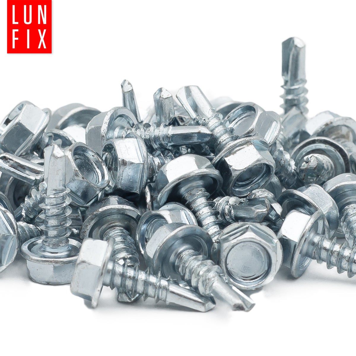 Wkręty do metalu samowiercące z łbem na klucz 4,8x16mm 1000szt. - 3