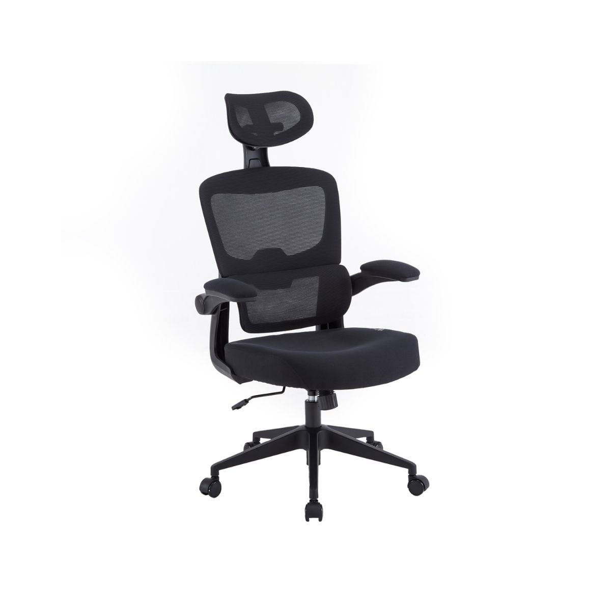 Chaise Gamer Bayt - Bureau Ergonomique Réglable - Dossier Et Hauteur Ajustables - Pivot 360° - Accoudoirs - Noir/Gris - 11