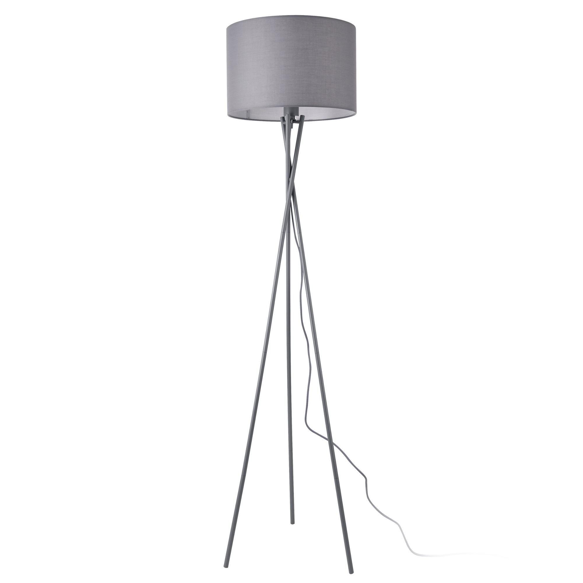 lux.pro Staande lamp Wycombe vloerlamp 154 cm 3xE14 zwart en
