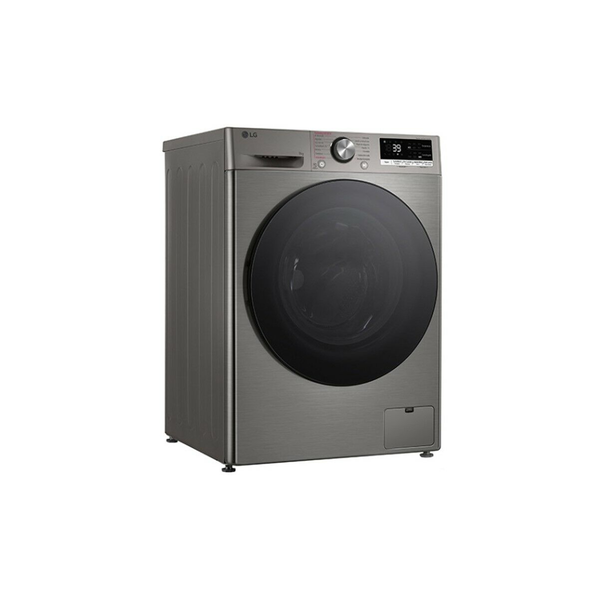 Lg Lavadora De Carga Frontal F4wr7009ags 9 Kg 1360 Rpm Inox A - Imagen 4