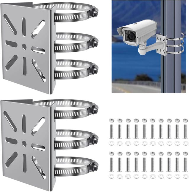 Support Camera Kitchen 2 Pièces Support Camera Exterieur Support d'angle Camera Exterieur ...