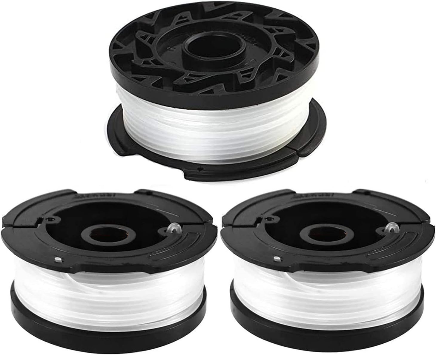 3 szpule A6481 A6485 do Black and Decker AF-100, szpula z żyłką do podkaszarki Black and Decker, 3 szpule z żyłką do wykaszarki