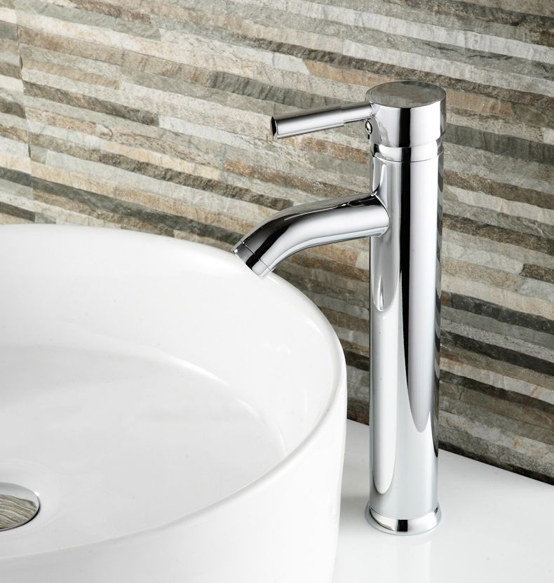 Bateria Umywalkowa Rea Graf Chrom Wysoka - 5