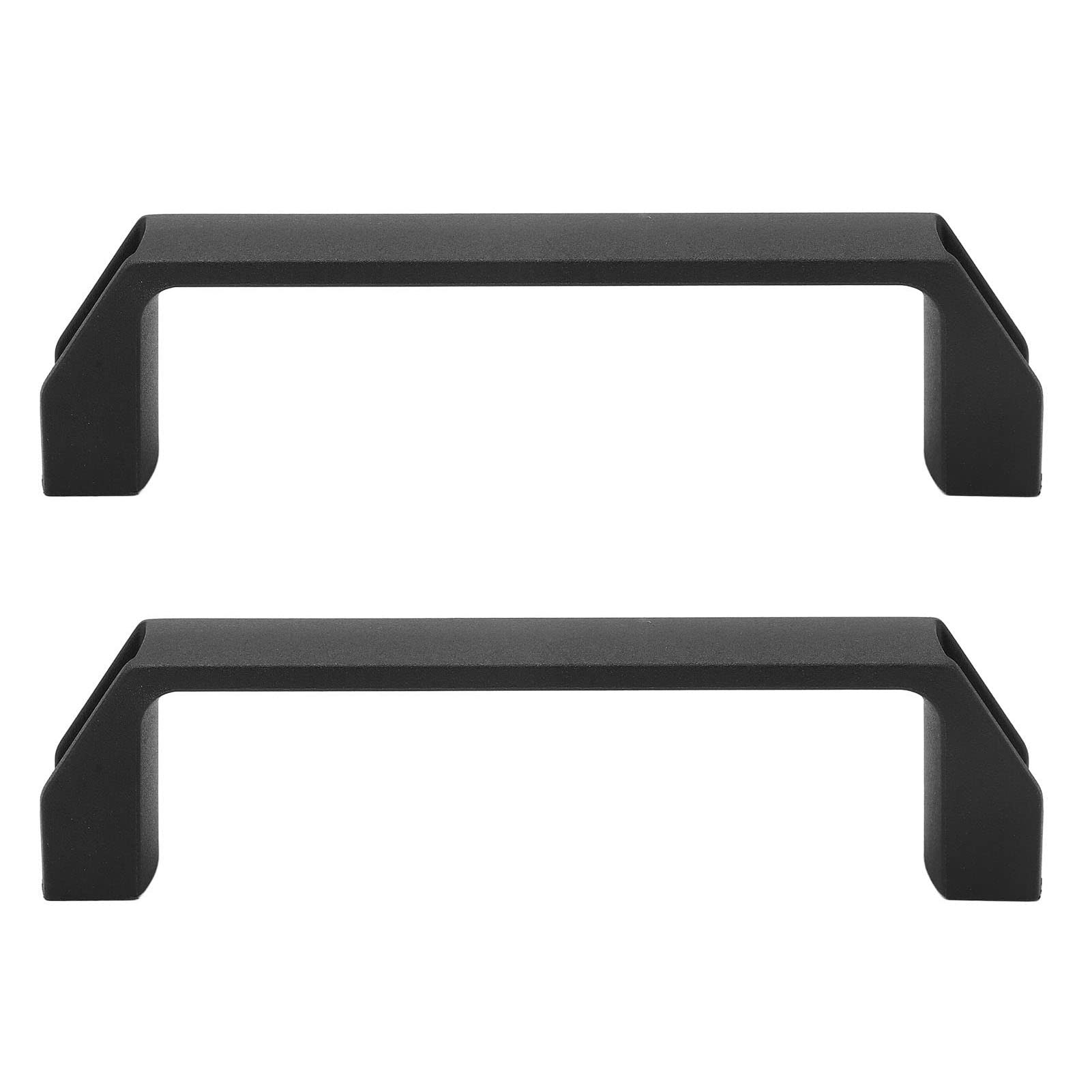 Lot De 2 Barres Rondes ABS Noires 10 Mm X 200 Mm - Tiges Plastique Solides Pour Maquettes & Bricolage