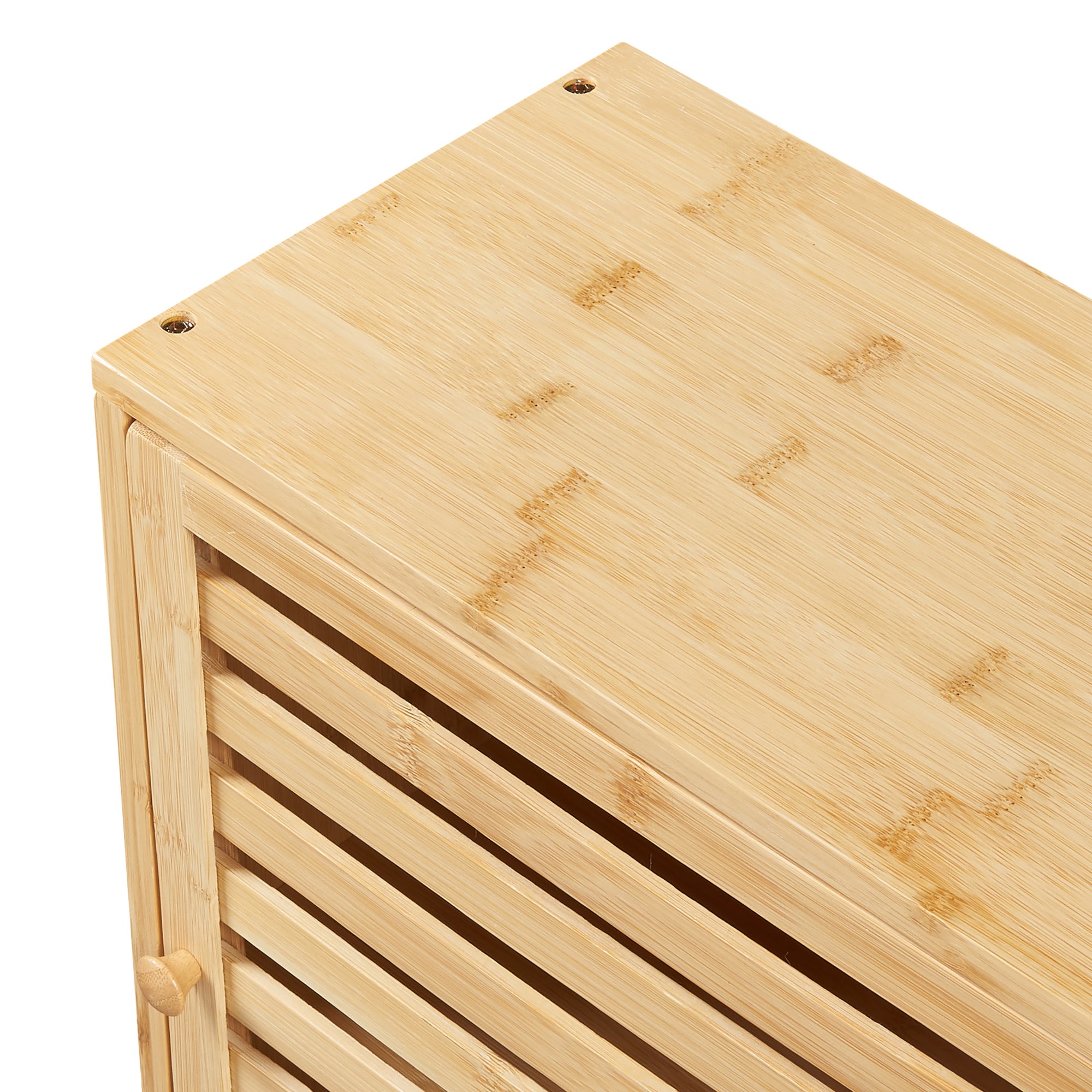 Armoire murale de salle de bain Gjesdal bambou 60 x 40 x 20 cm naturel [en.casa] - 7
