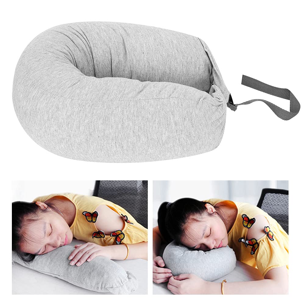 Soutien Nuque Sieste Avion Voiture Oreiller De Voyage En Mousse Mémoire Forme – Forme U, Soutien Nuque, Pour Voiture, Bureau, Avion Oreiller Cervical Voyage Adulte