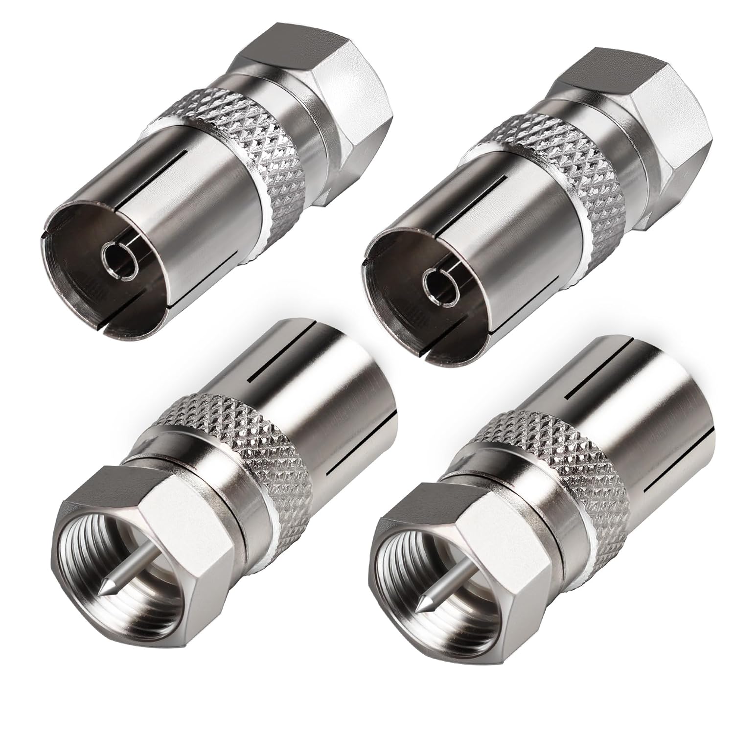 Connettore A T Coassiale RF Tipo N Maschio A Maschio - Adattatore 3 Vie