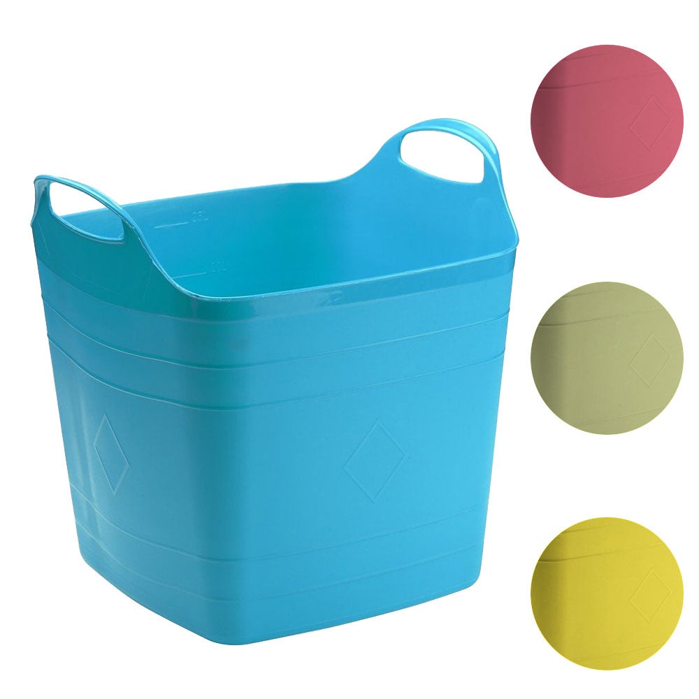 Seau De Rangement Flexible - 15 Litres - Multicolore | Leroy Merlin