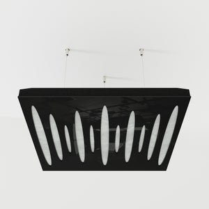 Panneaux Acoustiques Bois Et Polyester 120x60cm - Isolation Phonique, Design Chêne Noir, Lot De 2