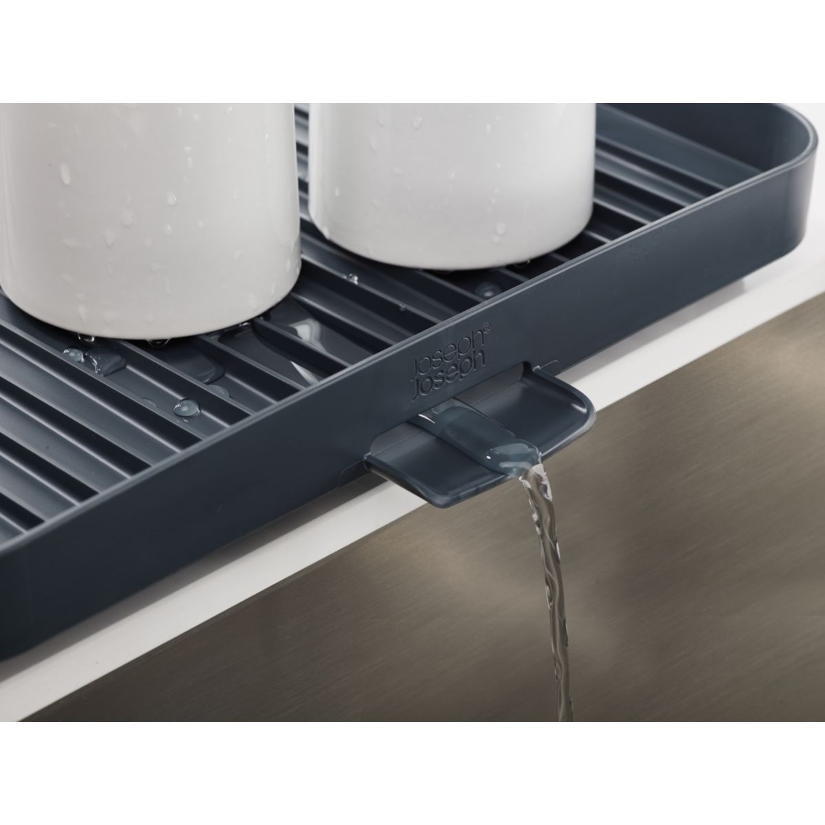 Egouttoir JOSEPH JOSEPH Y-RACK 2 NIVEAUX - GRIS - 8