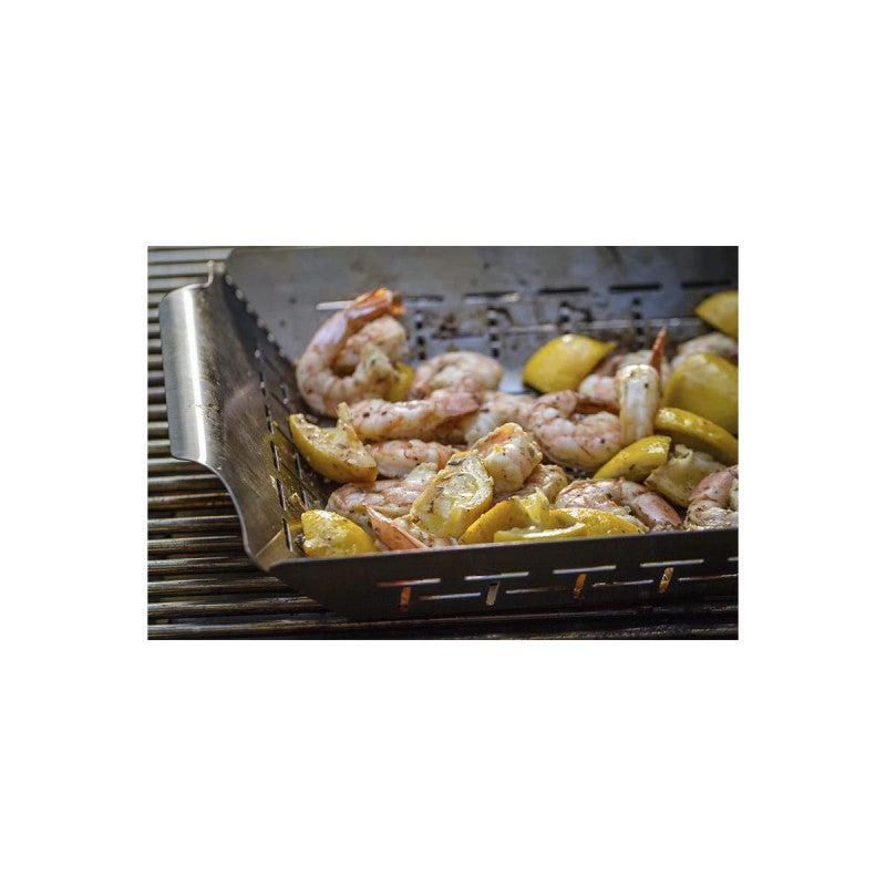 Panier à légumes Weber - pour barbecue - Deluxe - 6,35x19,05x23,88cm - 3