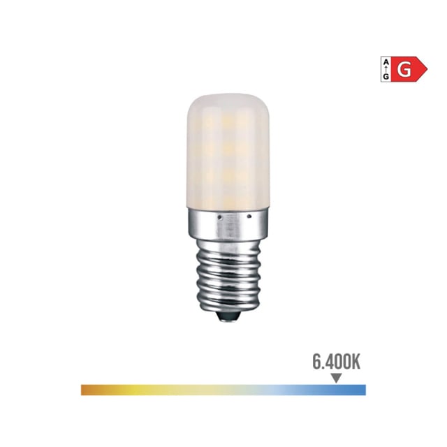 Ampoule LED Tubulaire E14 - 3W - 250lm - 6400K - Lumière Froide - Ø1.8x5.2cm