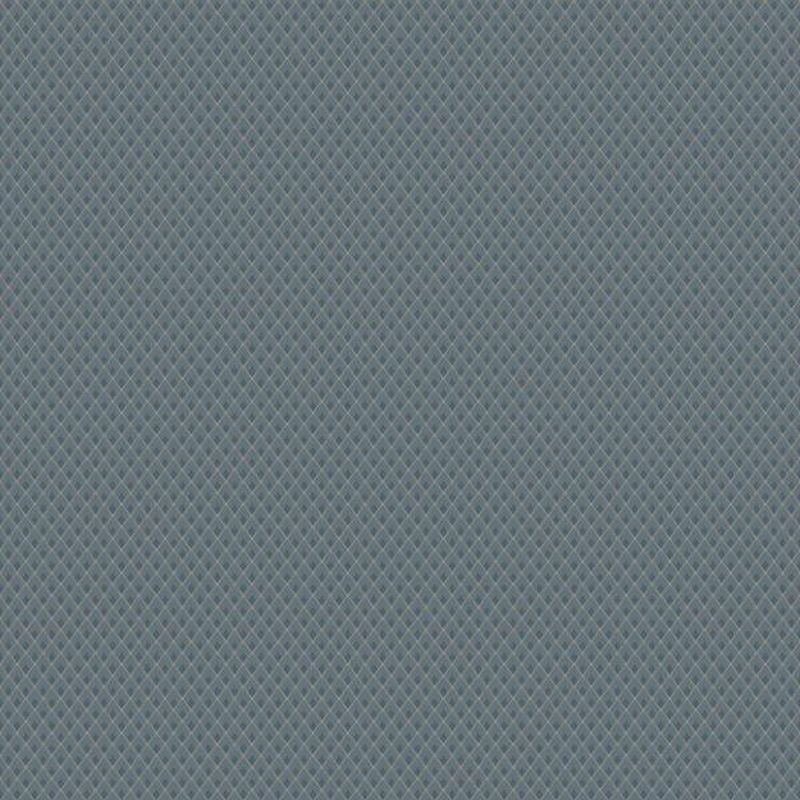 Papier peint art déco bleu Robin SUR-MESURE