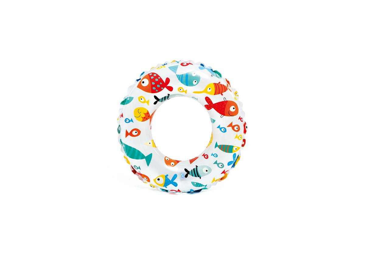Bouée Intex Imprimée 51 Cm – Flotteur Enfant 3-6 Ans – Couleur Aléatoire – Jeu Aquatique Gonflable