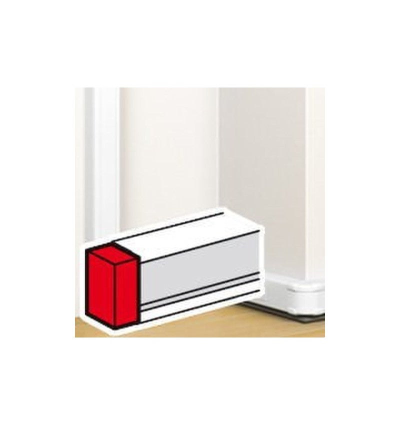 Embout réversible - Pour goulotte 50 x 80 mm - Mosaic - Legrand - 4