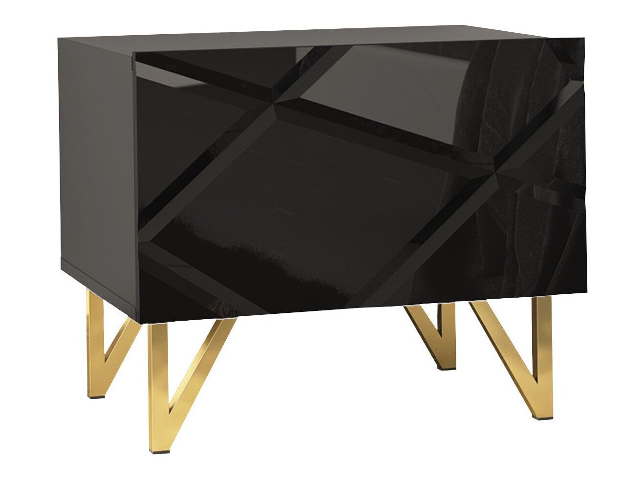 Baril 30 Litres – Déco Industrielle – Noir Brillant – Reconditionné – Table Chevet