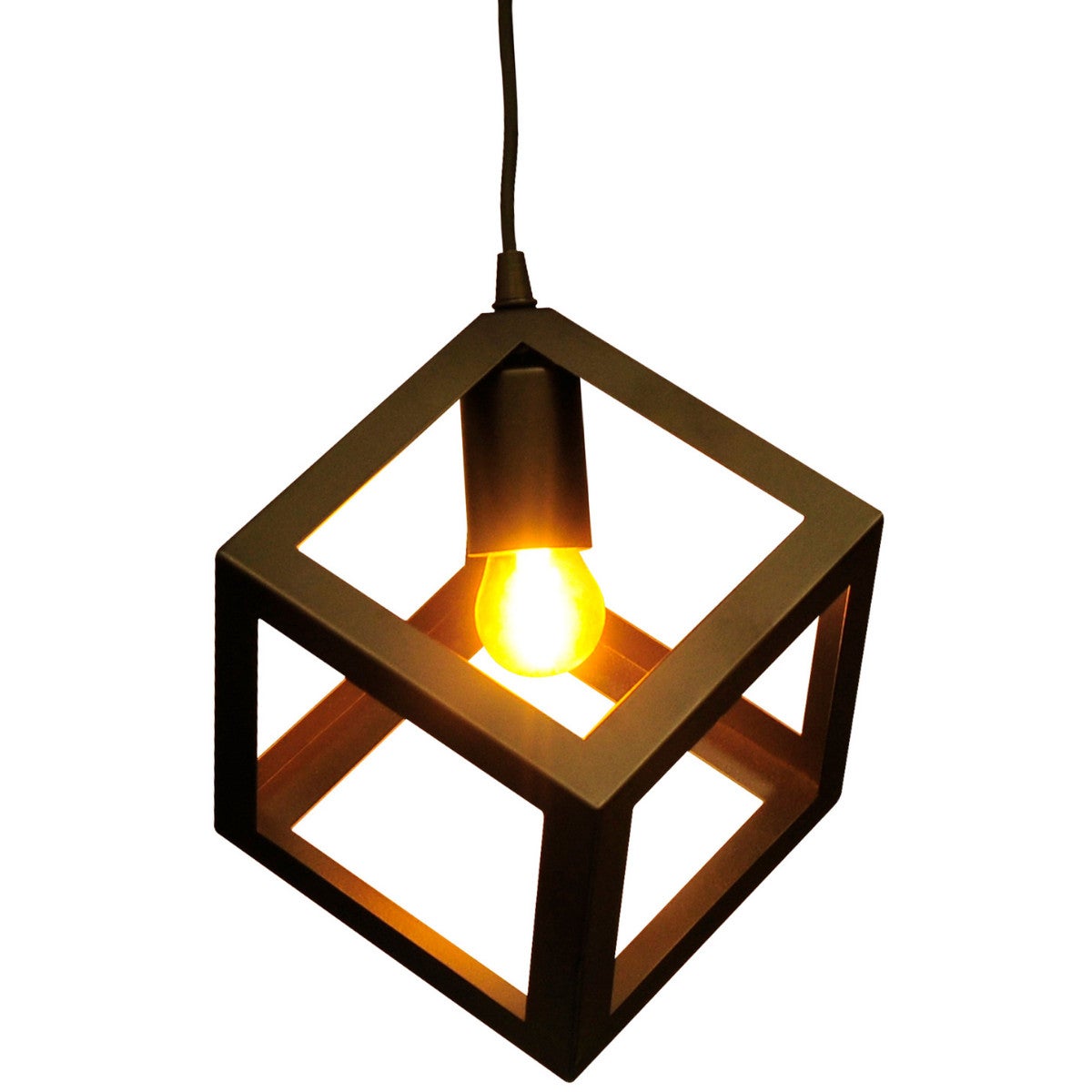 Lampa wisząca Sweden czarna 3xE27x20W wym: 180 x 16 x 70 cm metal Polux - 6